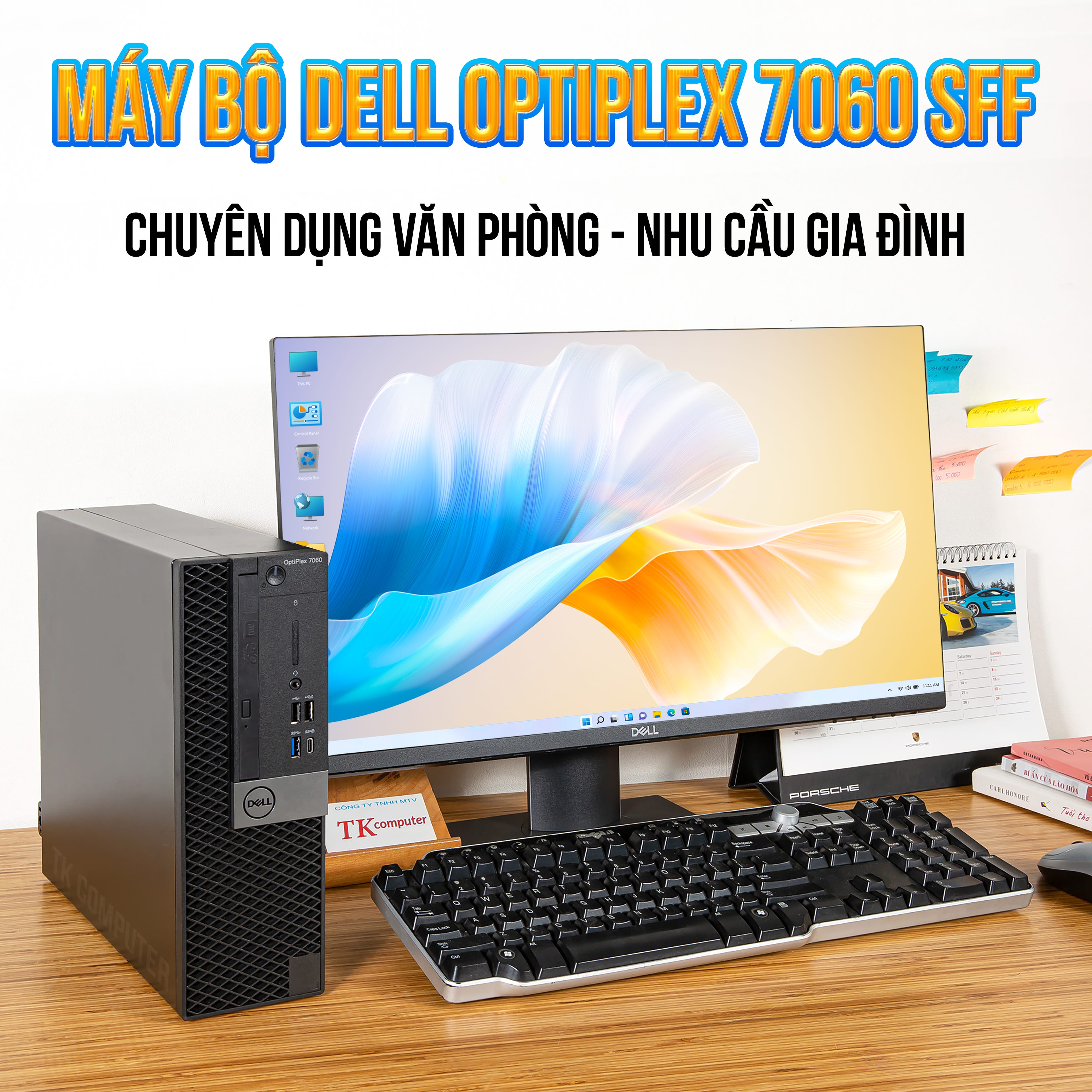 Máy Bộ Dell Optiplex 7060 Sff Chuyên Văn Phòng