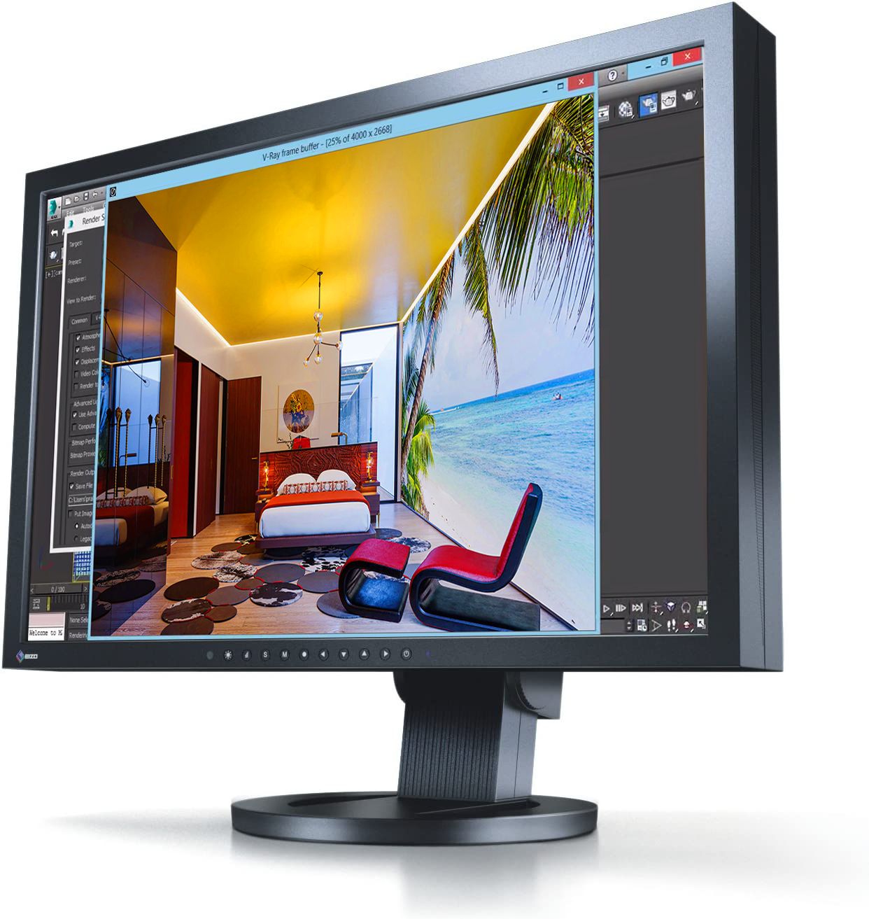 Màn hình EIZO FlexScan 24.1 Inch SX2462W chuyên đồ họa